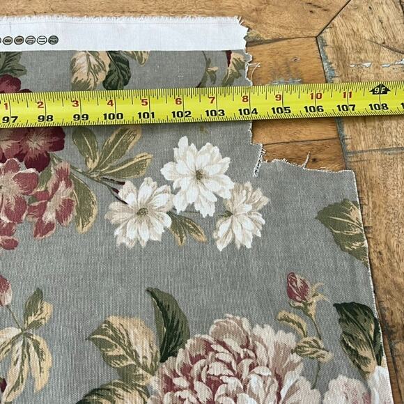 Upholstery-Weight Fabric Floral Screen Print Design by Richloom 57" X 104" yards - Picture 8 of 8